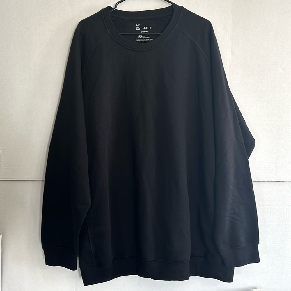 Xersion crew neck fleece hoodie mens size 4XLT